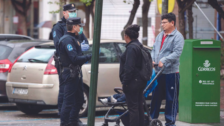 Tây Ban Nha hiện có số ca mắc COVID-19 nhiều thứ 9 thế giới Ảnh: EFE 