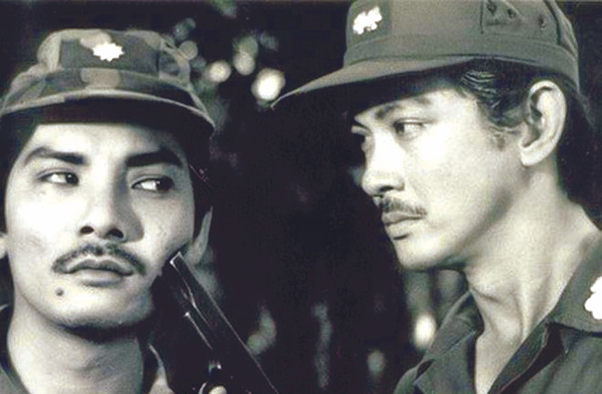 Nguyễn Chánh Tín và Thương Tín trong "Ván bài lật ngửa" 