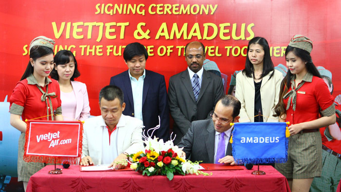 VietJet gia nhập hệ thống phân phối toàn cầu Amadeus