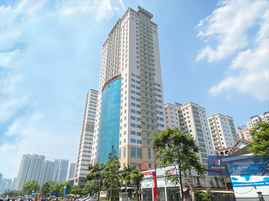 Tòa nhà Licogi 13 - một trong những công trình bị Licogi 13 E&C tố nợ tiền 