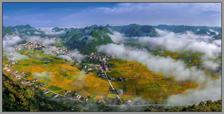 Mùa vàng Bắc Sơn. Ảnh: Doãn Tuấn 