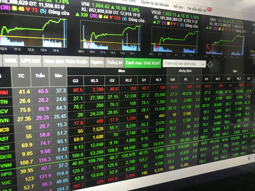 Chuyên gia dự báo, giữa năm 2021, sẽ hết cảnh dòng tiền ồ ạt vào TTCK Ảnh: QT 