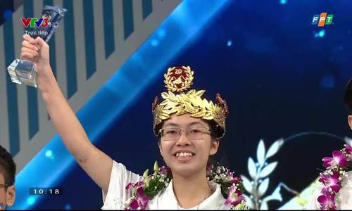 Hé lộ mẩu giấy dán tường của nữ quán quân Olympia lần thứ 20