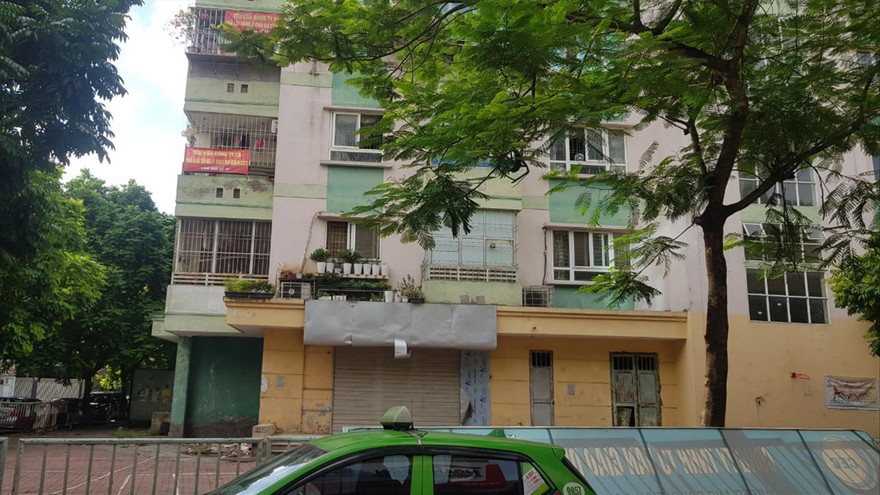 Khu chung cư CT2 Mễ Trì Thượng, cư dân 10 năm đòi quyền lợi tầng 1 của tòa nhà