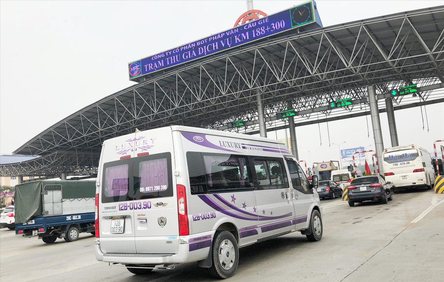  Đã quá hạn 1 năm với 3 lần “chống lệnh” nhưng BOT Pháp Vân-Ninh Bình vẫn mịt mù ngày thu phí ETC Ảnh: A.Trọng 