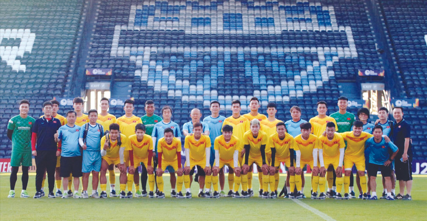 U23 Việt Nam đã sẵn sàng chinh phục VCK U23 châu Á Ảnh: HỮU PHẠM 
