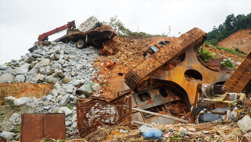 Lực lượng chức năng khoanh vùng được vị trí cụ thể để tìm kiếm nạn nhân mất tích tại Rào Trăng 3 khi thời tiết thuận lợi trở lại