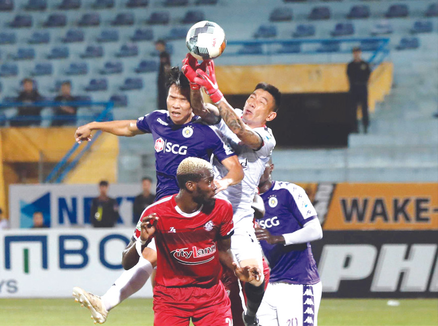 Hà Nội -TPHCM là trận đấu rất đáng được chờ đợi Ảnh: NHƯ Ý