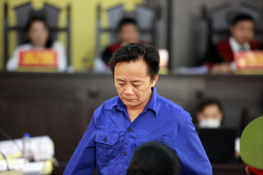 Bị cáo Nguyễn Minh Khoa tại tòa ngày 23/5