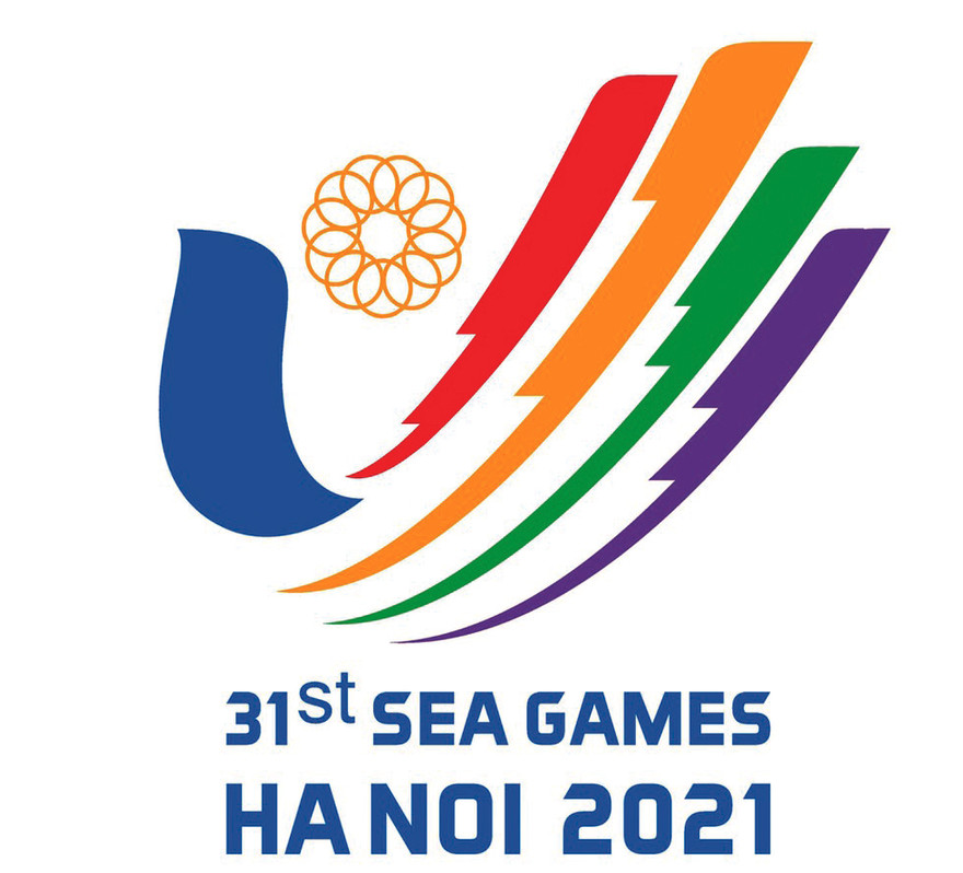 “Cánh chim bay lên - bàn tay chữ V” là biểu trưng và Sao la là biểu tượng vui cho SEA Games 31 