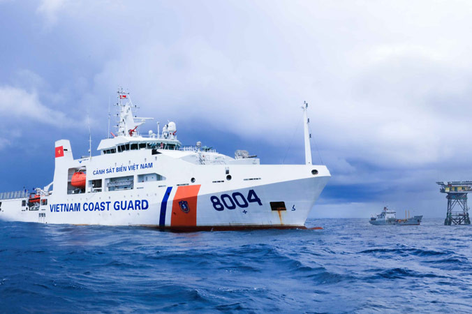 Tàu tuần tra Cảnh sát Biển Việt Nam. Ảnh: CSB.