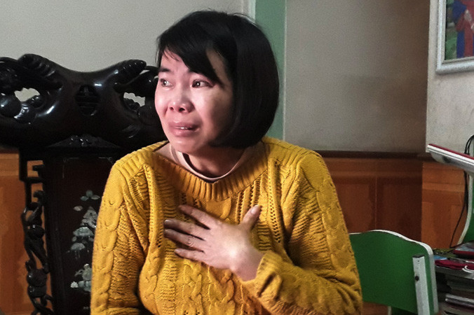 Cô giáo Loan: “Cứ nghĩ vì mẹ con tôi mà em Hải phải hy sinh khiến trái tim tôi đau đớn”!. Ảnh: Hoàng Lam.