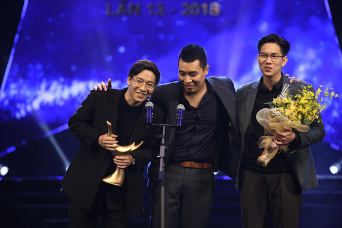 Ngọt lấy giải thưởng Cống Hiến làm động lực hoạt động cho nhóm và cũng là cho giới nghệ sĩ độc lập. Ảnh: BTC .