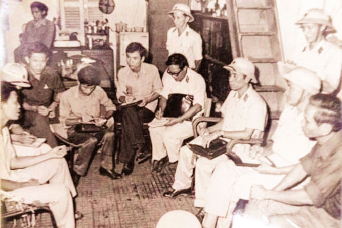 Ban chuyên án họp bàn, lên kế hoạch phá án.