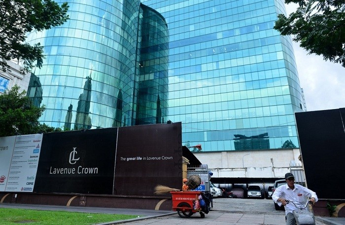 Khu đất gần 5000m2 tại số 8-12 Lê Duẩn, Quận 1, TPHCM. Ảnh: Internet