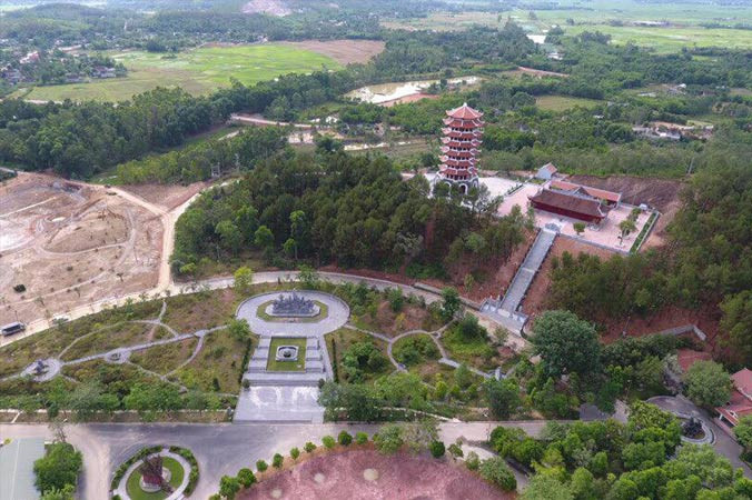 Một góc Ðồng Lộc hôm nay. Ảnh: Trần Vũ