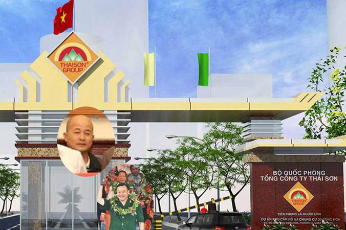 Ảnh nhỏ trên ông Ðinh Ngọc Hệ. Ảnh nhỏ dưới là ông Phùng Danh Thắm. Ảnh: Dân Trí.