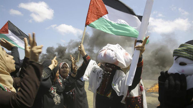 Quốc khánh Israel, quốc tang Palestine