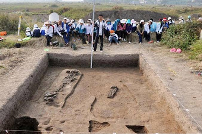 Quá trình khai quật chỉ ra giá trị to lớn của khu vườn chuối. Ảnh: Tư liệu.