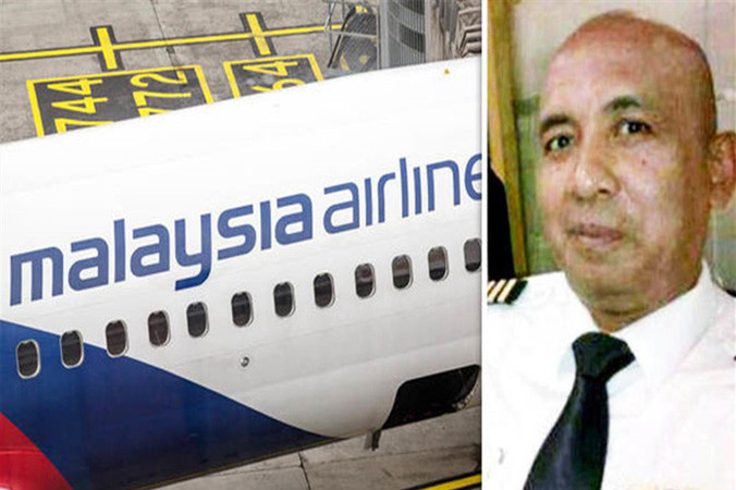 Cơ trưởng Zaharie Amad Shah được cho là cố tình lái máy bay lao xuống biển​. Ảnh: Newsweek.