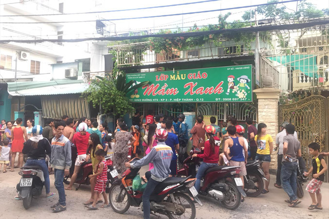 Vụ việc bạo hành trẻ ở lớp mẫu giáo Mầm Xanh, quận 12 vào cuối năm 2017 gây rúng động dư luận.
