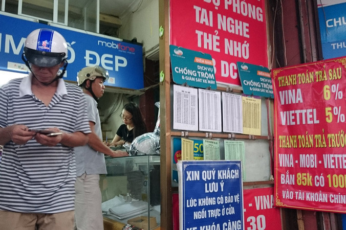 Cần phải quản lý tốt hơn dịch vụ thẻ cào. Đây là lỗ hổng lớn trong thời gian vừa qua. Ảnh: Như Ý.