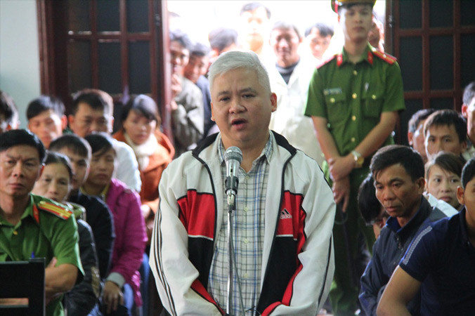 Bị cáo Sửu thừa nhận đã “tập huấn”cho công nhân đi “giải tỏa” đất.