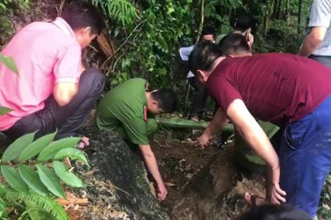 Ðịa điểm cất giấu vàng được nêu trong tin đồn. Ảnh: TL.