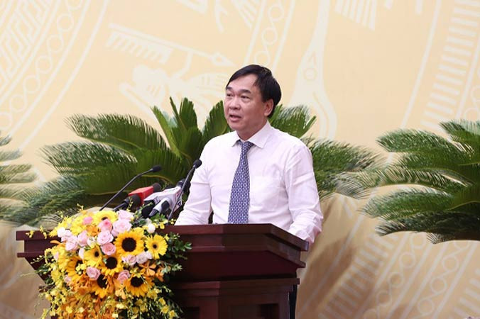 Giám đốc Sở Xây dựng Lê Văn Dục.