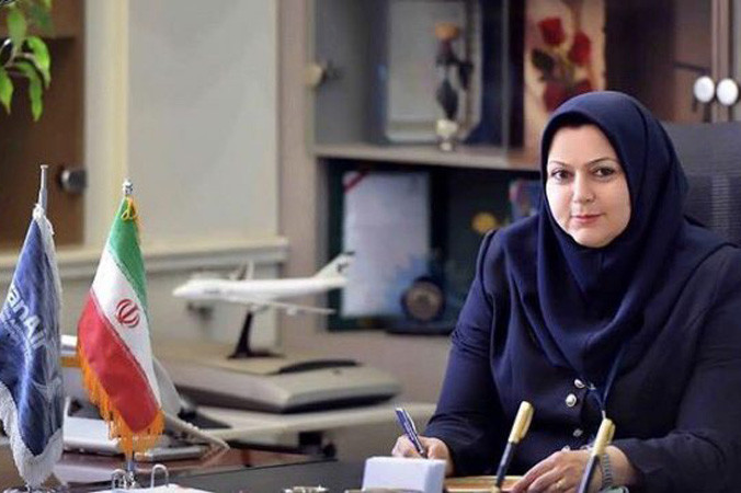 Tổng giám đốc Iran Air Farzaneh Sharafbafi.