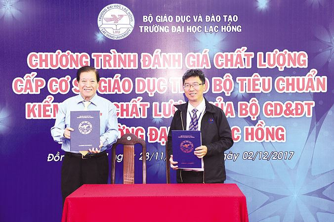 Kiểm định chất lượng giáo dục tại Ðại học Lạc Hồng.