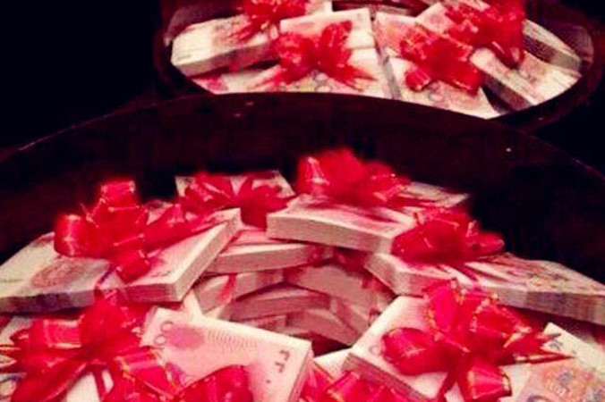 Tiền sính lễ cao là một trong những nguyên nhân khiến nhiều thanh niên nông thôn Trung Quốc không lấy được vợ.