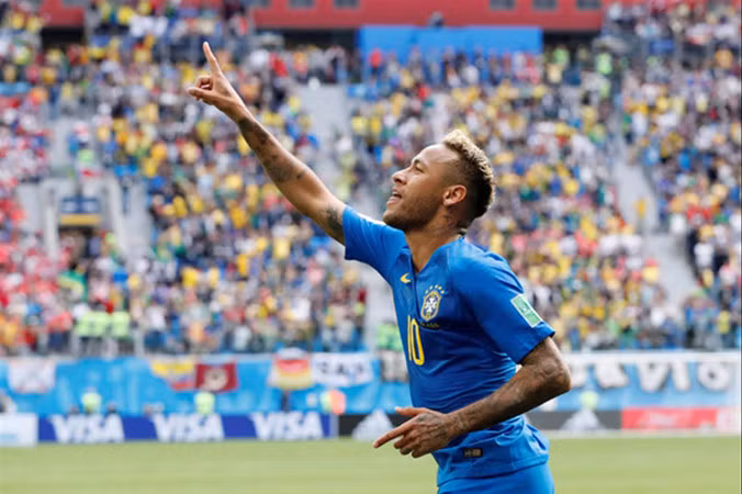 Neymar cuối cùng cũng có bàn thắng đầu tiên tại World Cup năm nay.