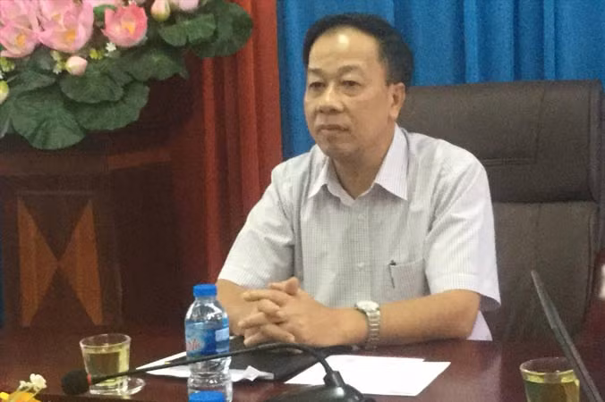 Ông Trần Quốc Tuấn, GÐ Sở GD & ÐT Lạng Sơn.