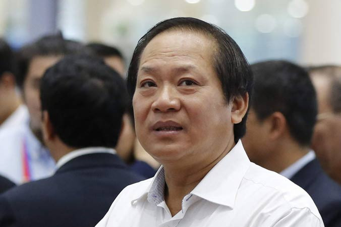 Bộ Chính trị quyết định thi hành kỷ luật Bộ trưởng Trương Minh Tuấn bằng hình thức cảnh cáo, cho thôi giữ chức Bí thư Ban cán sự đảng Bộ TT&TT. Ảnh: Như Ý