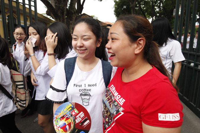 Thi THPT quốc gia những năm tới như thế nào, thí sinh, phụ huynh trông chờ vào giải pháp của Bộ GD&ÐT. Ảnh: Như Ý.