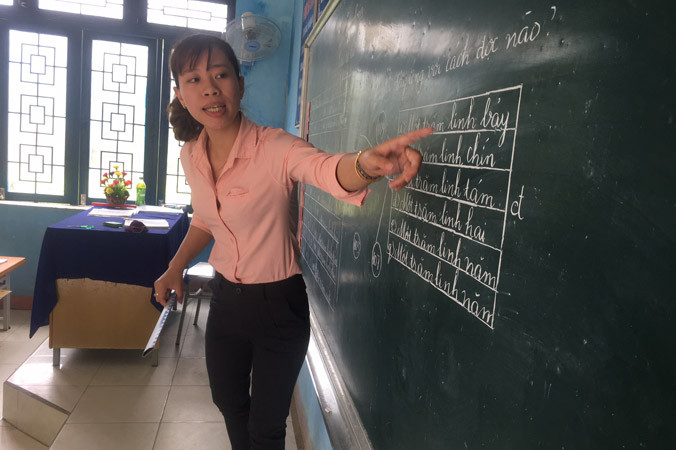 Theo Dự thảo sửa đổi, bổ sung một số điều của Luật Giáo dục Đại học, sẽ bỏ miễn học phí với sinh viên sư phạm trong thời gian tới. Ảnh: Nghiêm Huê.