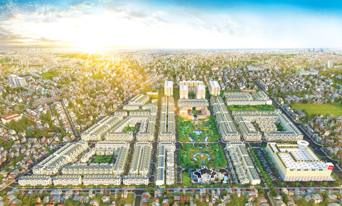 Ðường D1 lộ giới 30m xuyên dự án, kết nối đường Phan Văn Trị và Nguyễn Văn Lượng, là một trong những điểm ấn tượng của dự án Cityland Park Hills.