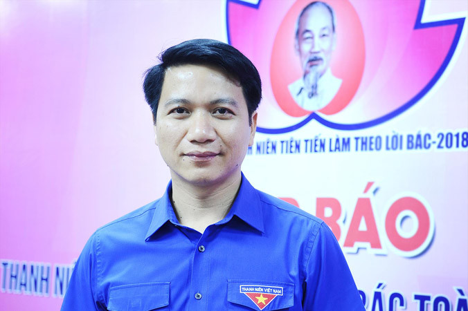 Bí thư T.Ư Đoàn Nguyễn Ngọc Lương. Ảnh: Xuân Tùng.