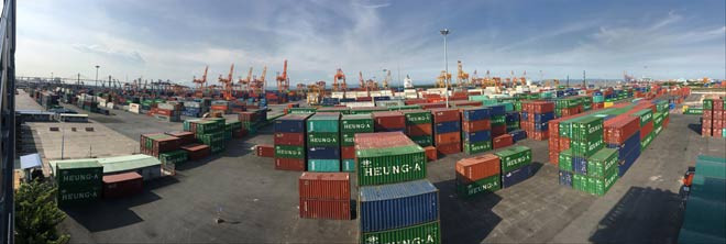 Trung Quốc và Mỹ đang là một trong những thị trường XNK hàng hóa lớn nhất của Việt Nam. Ảnh minh họa của: Tuấn Nguyễn.