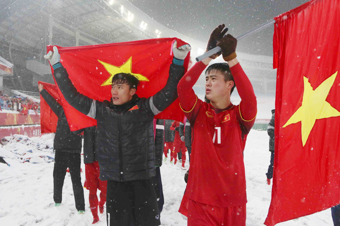 U23 Việt Nam chiến thắng trong lòng người dân Việt Nam