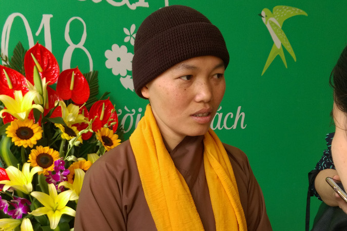 Sư cô Thích Nữ Quảng Phát.