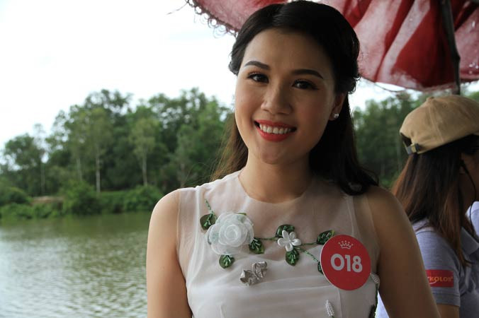 KTS tương lai Chu Thị Minh Trang. Ảnh: N.M.Hà.