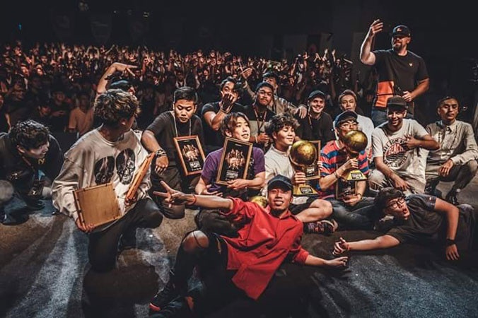 Thái Sơn tại giải beatbox châu Á.