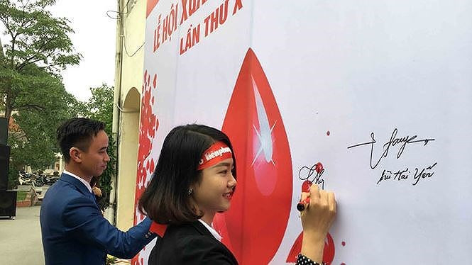 Lời cảm ơn của Chủ Nhật Đỏ 2018