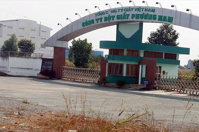 Nhà máy Bột giấy Phương Nam.