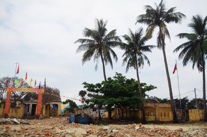 Lăng cá ông, Dinh Âm hồn trong vùng dự án.