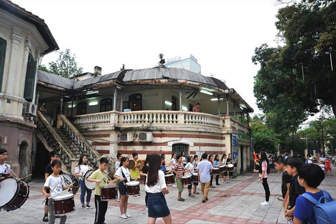 Toà nhà kiến trúc Pháp trong cung Thiếu nhi bị đề nghị thu hồi.