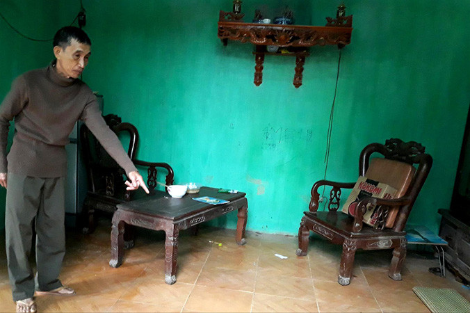 Hiện trường vụ án.