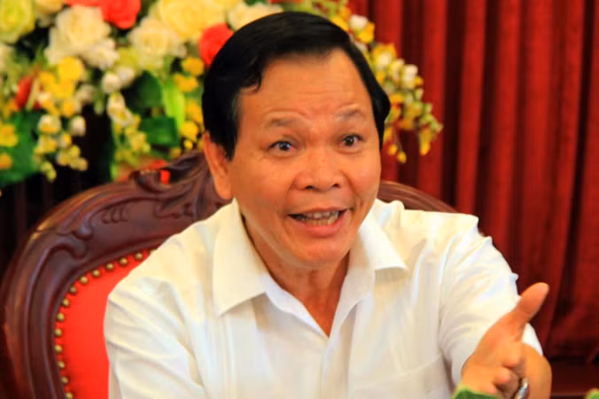 Ông Ngô Thanh Danh trả lời phỏng vấn báo Tiền Phong.